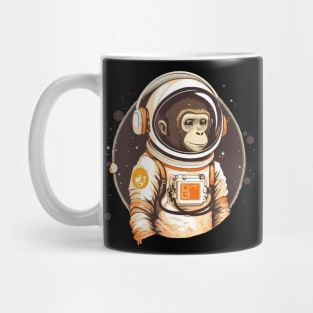 Monkey Astronaut Mug